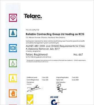 Telars Certificate